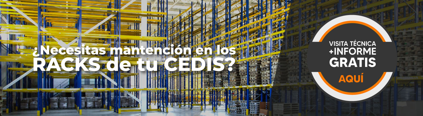 mantenimiento y reparación de racks en centros de distribución